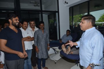 Ram Charan Birthday Celebrations At Chiranjeevi Blood Bank